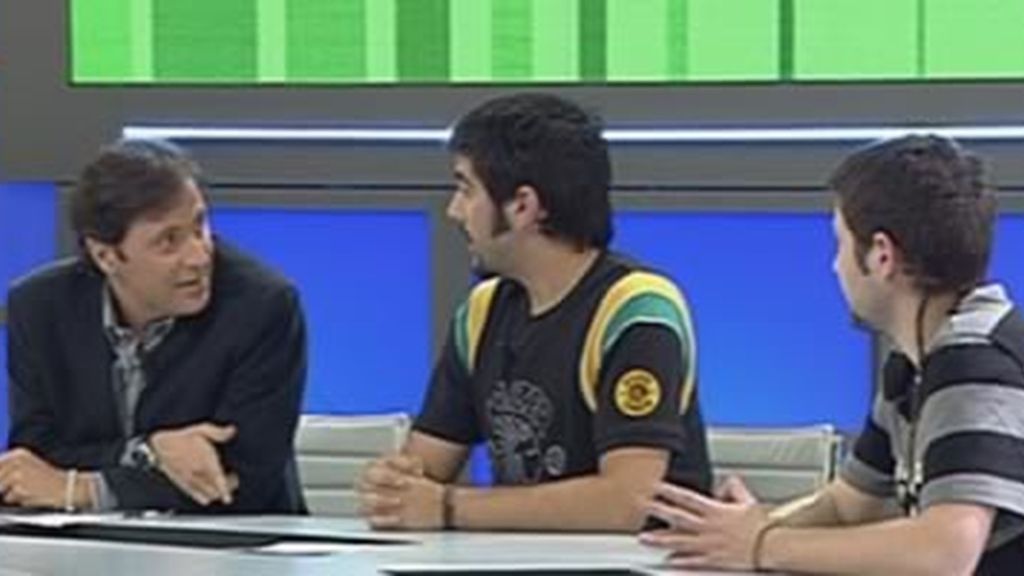 El dúo Estopa pasó por el plató de Maracaná 06