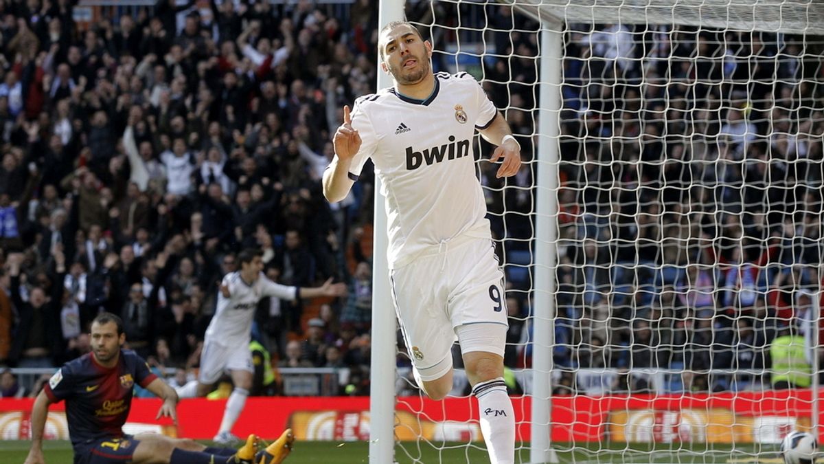 El delantero del Real Madrid, Karim Benzema