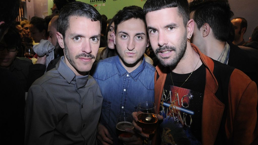 Juanma Cabezón, Alfonso Flores y Pedriño