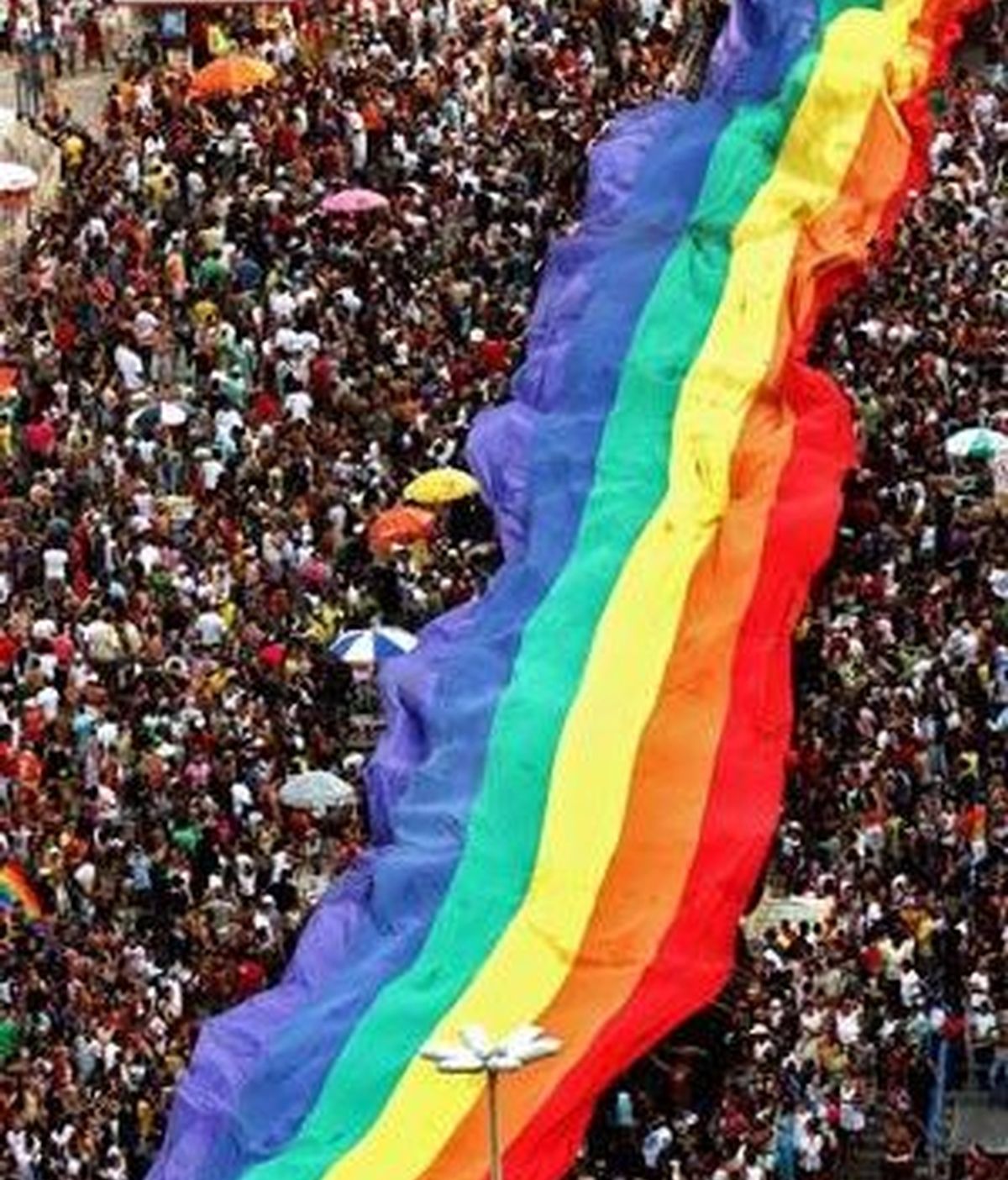 Una de las múltiples marchas en favor de los derechos a los homesexuales. Foto: EFE