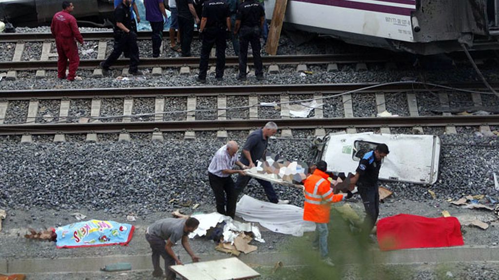 Las fotos de la tragedia del Alvia Madrid-Ferrol