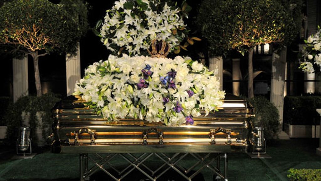 El féretro de Jacko