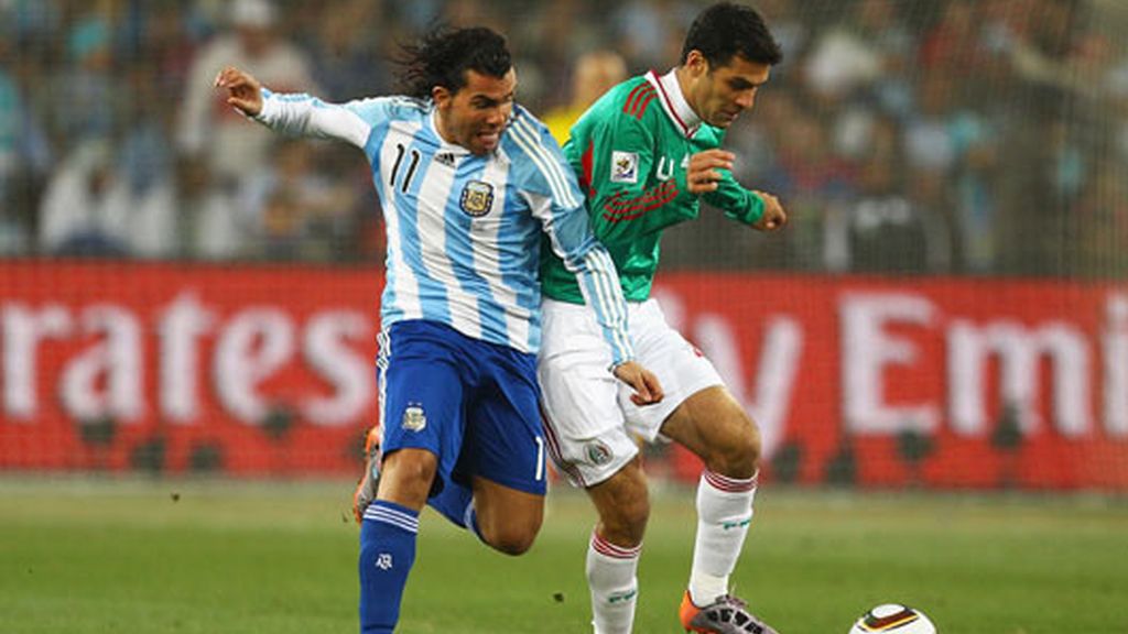 Argentina-México, cuartos a la vista