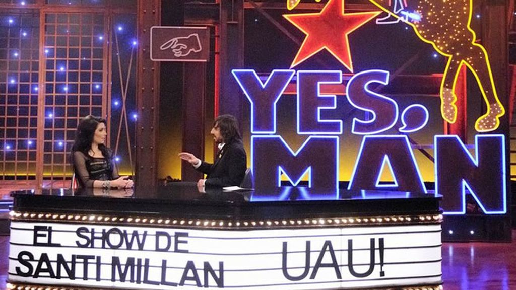 Pilar Rubio compartiendo confidencias con Santi Millán