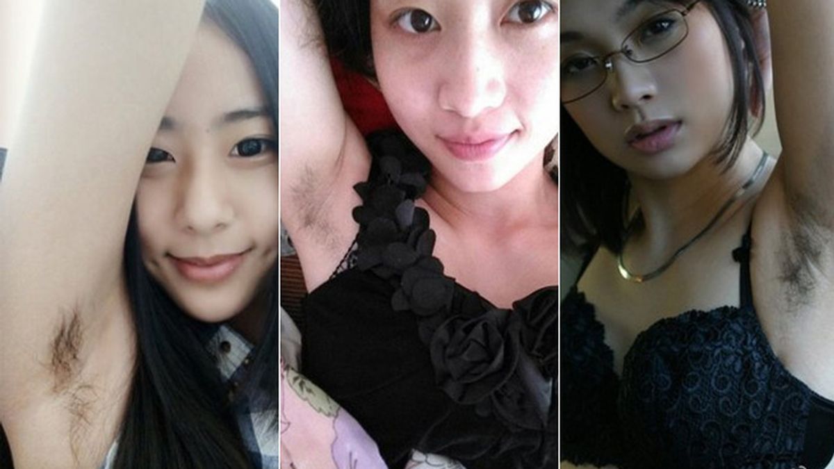 Los 'selfies' de axilas sin depiltar triunfan en China