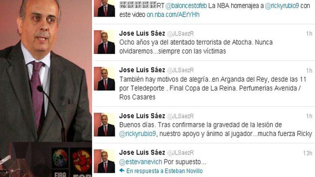 Todos con Ricky en Twitter