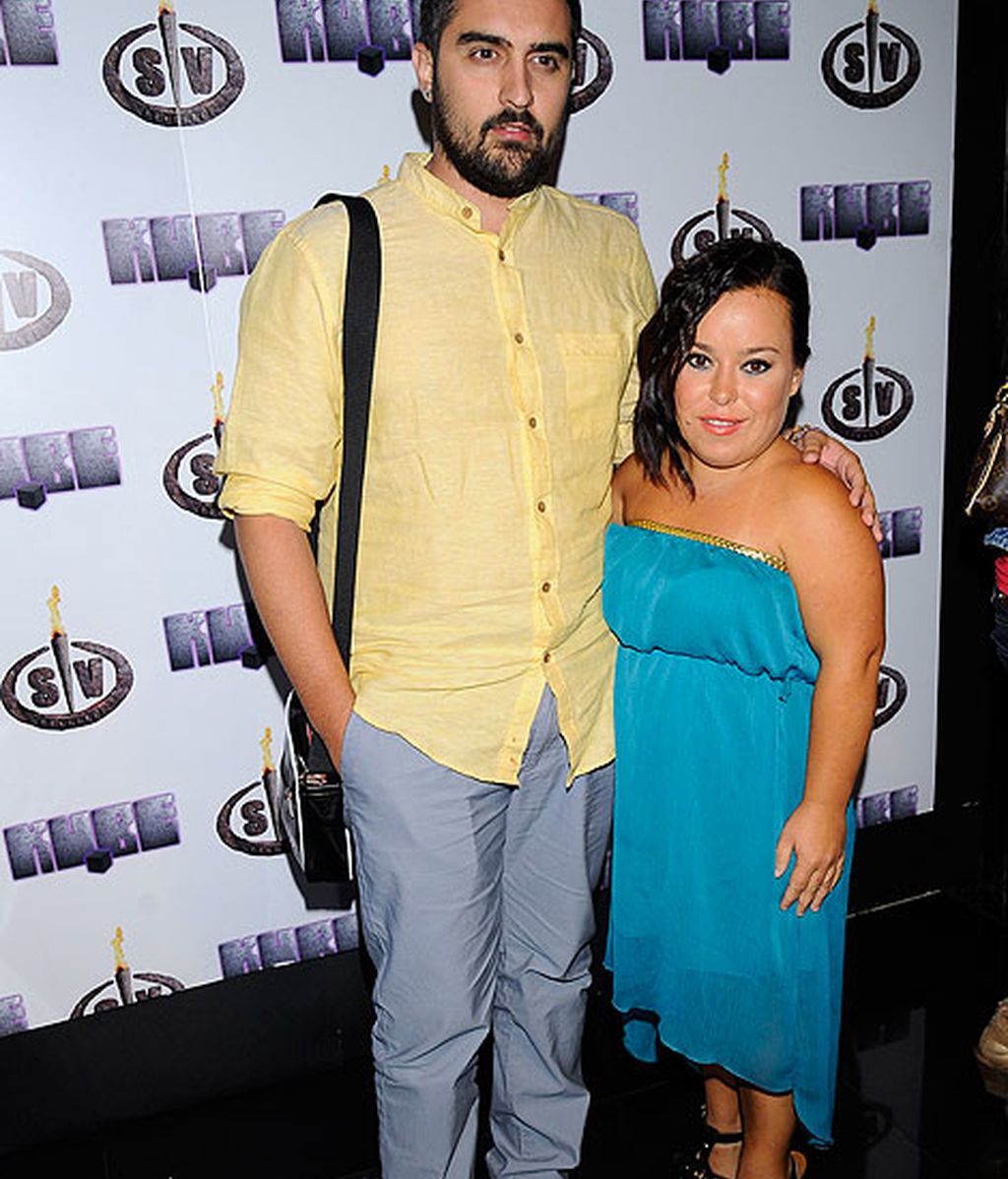 Chiqui acudió con su marido Borja