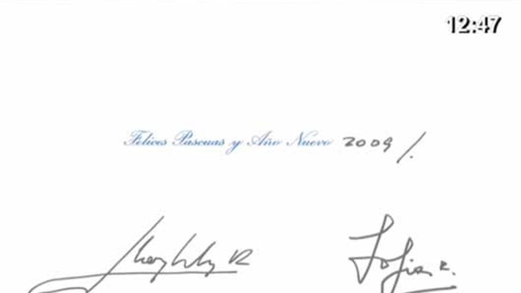 La familia Real nos felicita la Navidad