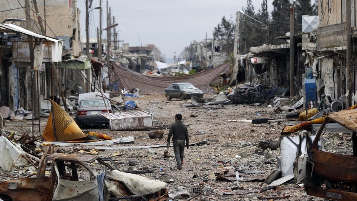 Kobani, una ciudad fantasma repleta de ‘cadáveres bomba’