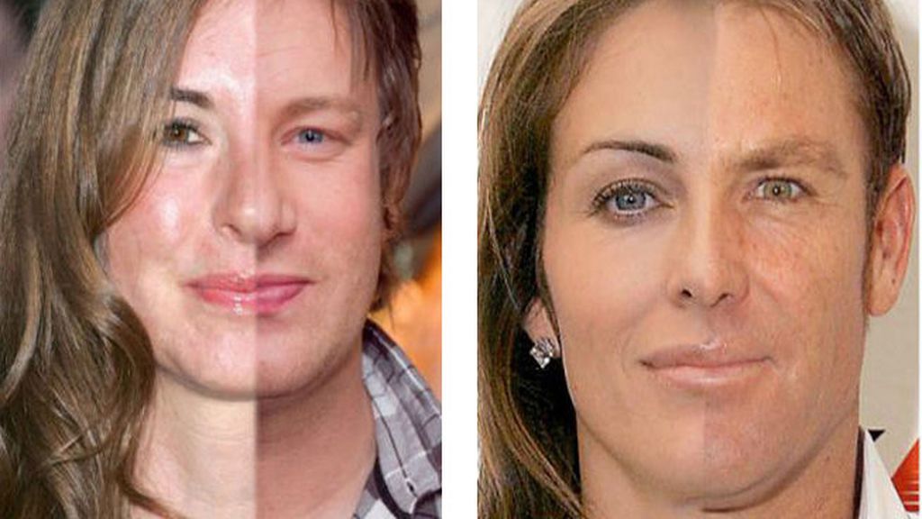 Jamie y Jools Oliver/Liz Hurley´s y Shane Warne