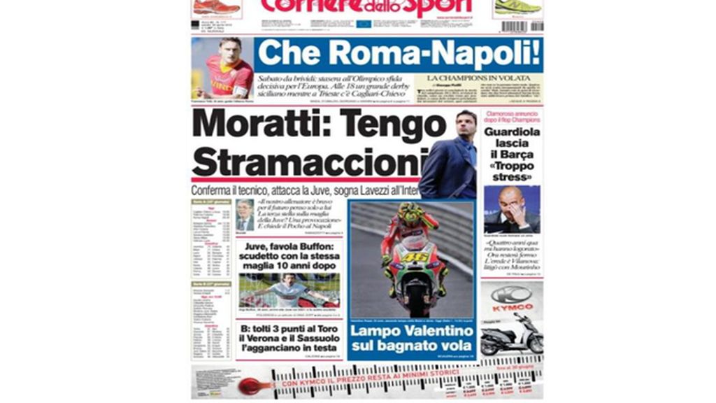 La despedida de Guardiola en la prensa