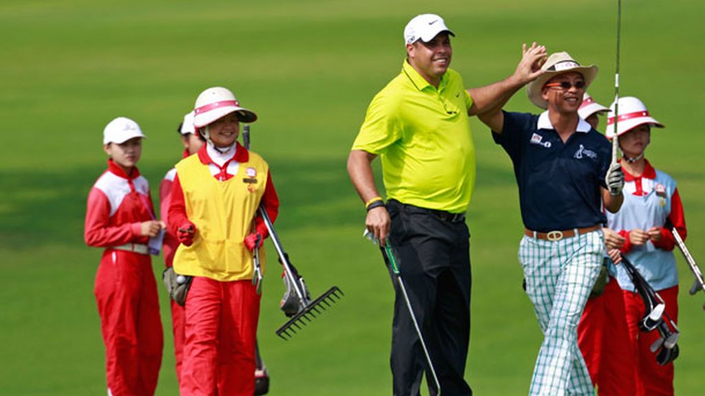 Ronaldo hizo las delicias de los asistentes al torneo