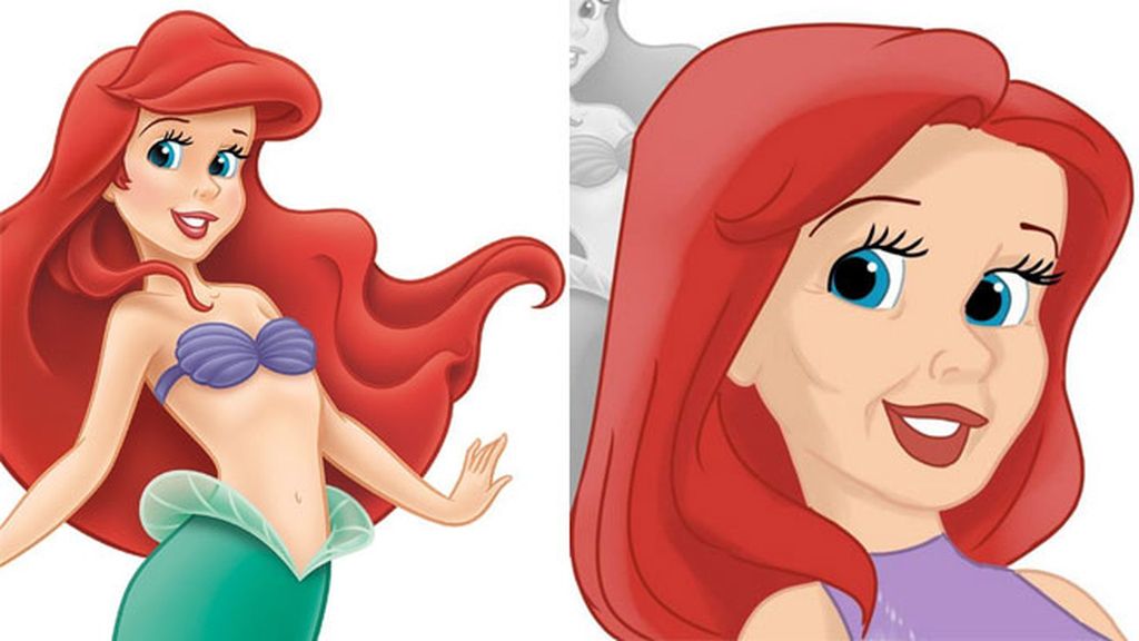 Ariel, 'La sirenita' (1989). En la película tenía 16 años, así le sientan los 42.