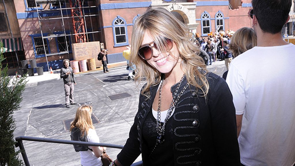 Arantxa de Benito quiso apoyar con su presencia este evento benéfico en favor de los niños enfermos de cáncer