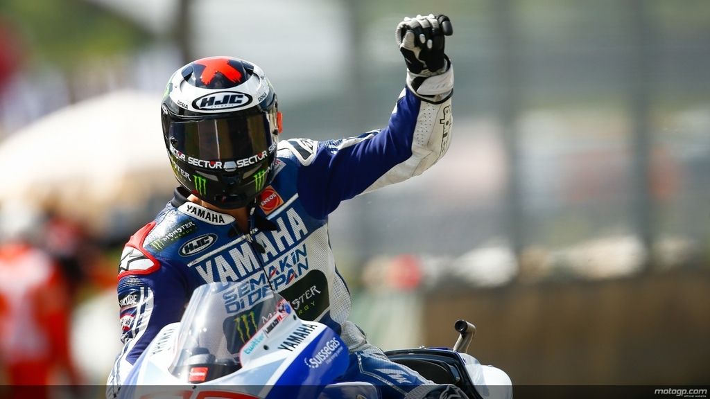 Jorge Lorenzo, feliz con su segundo puesto en la clasificación de Mugello