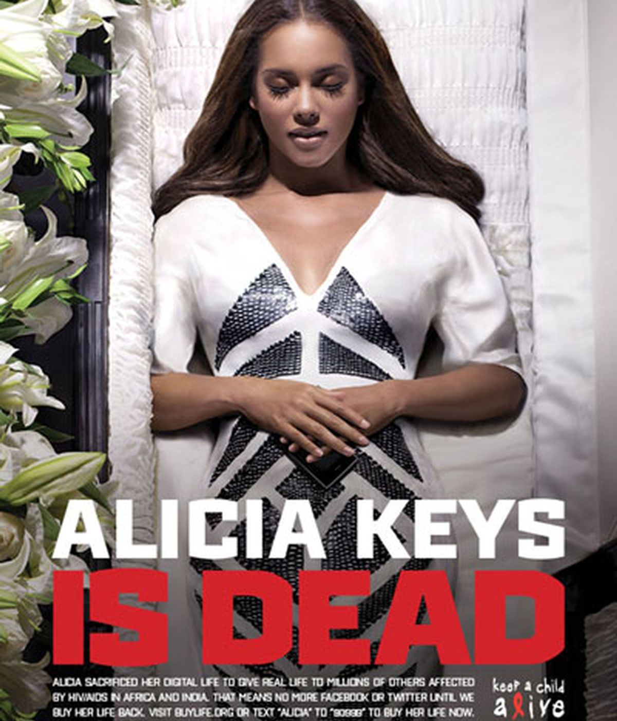 Alicia Keys, Elijah Wood, Serena Williams... en el ataúd