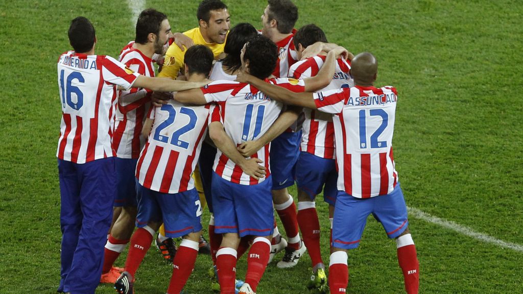 El Atlético de Madrid, campeón de la Europa League