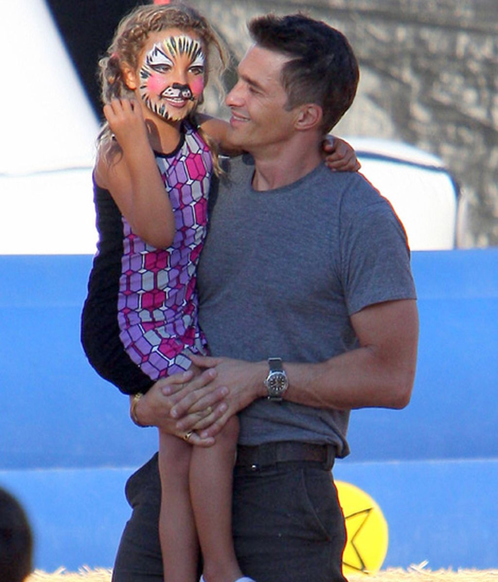 Olivier Martinez y su hija Nahla Aubry