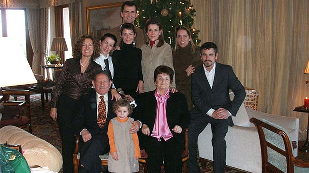 Las imágenes pertenecen a las primeras Navidades de Letizia en Zarzuela