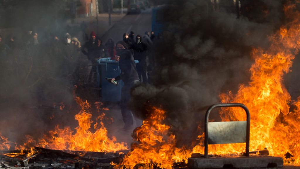 La huelga de estudiantes, en imágenes