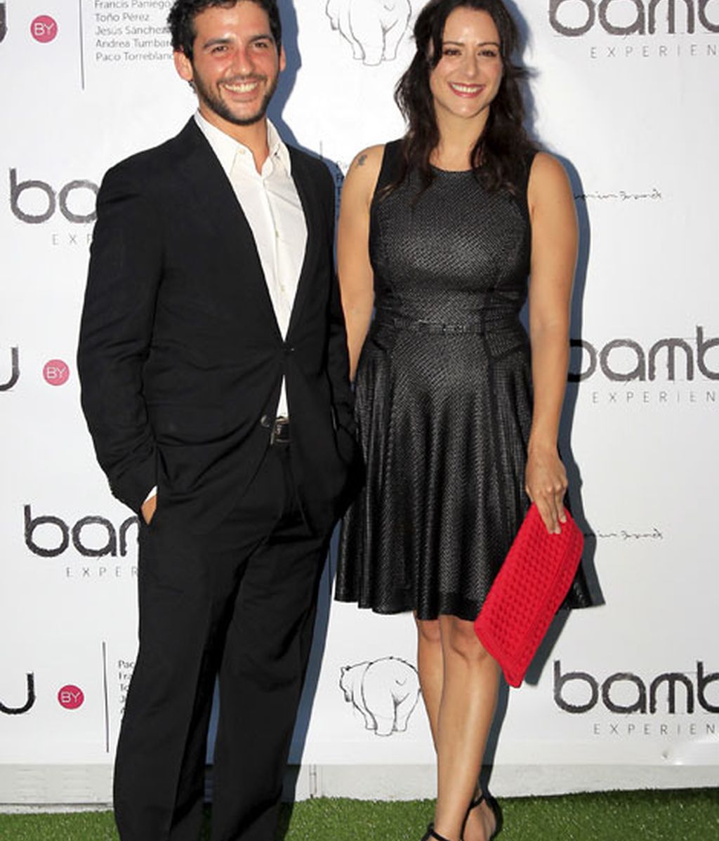 Paula Echevarría y David Bustamante se comen a besos en el aniversario de Bambú