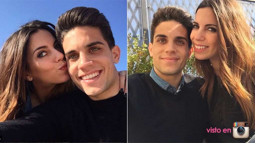 Piscina, antojos y patucos: así están viviendo el embarazo Melissa Jiménez y Marc Bartra