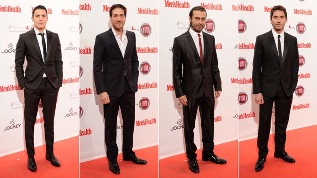 Paco León, premio Men's Health al cine, arropado por sus compañeros de profesión