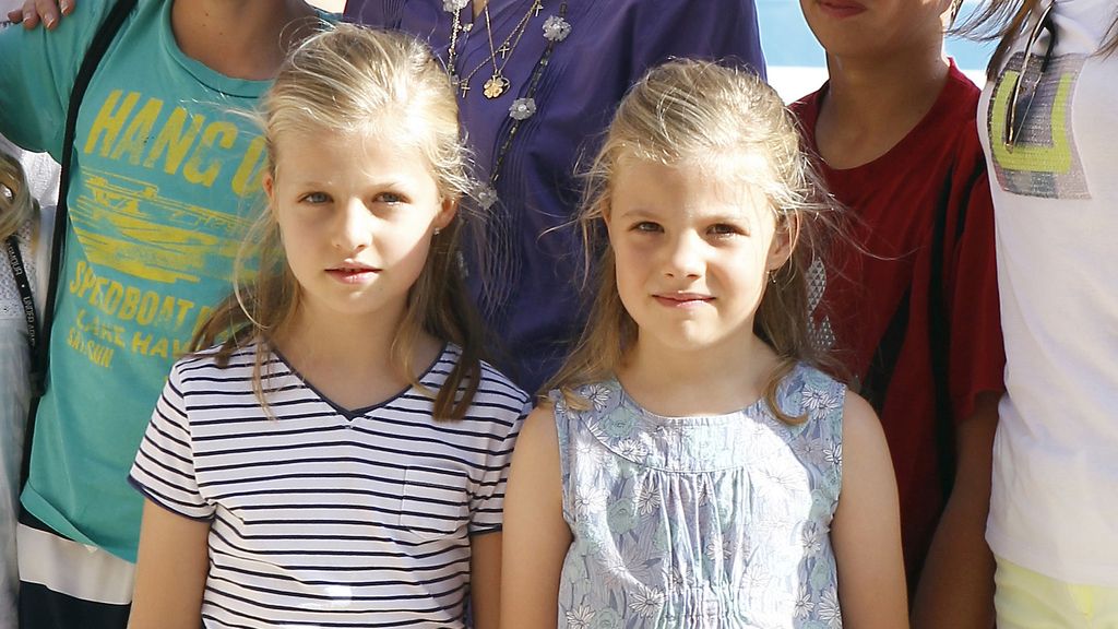 Letizia hace su aparición en Mallorca