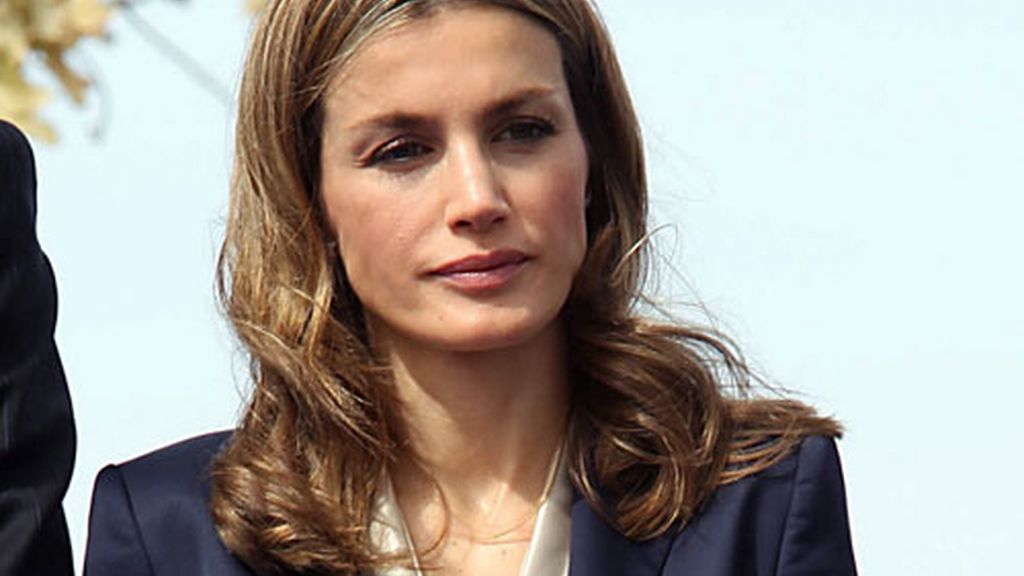 La princesa de Asturias, en su última aparición pública.