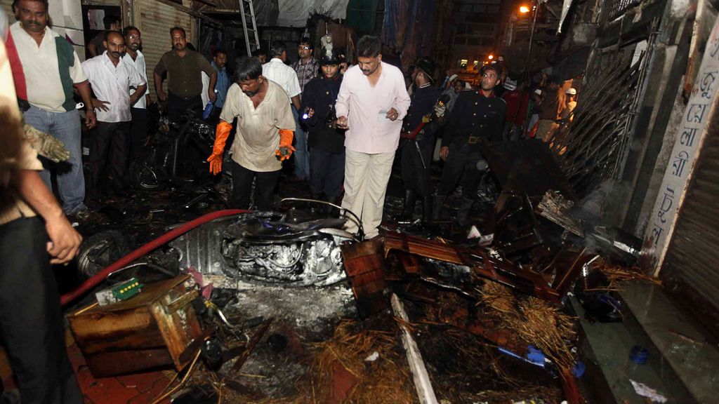 Triple atentado en Bombay
