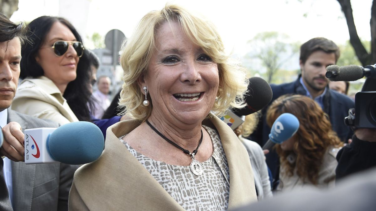 Esperanza Aguirre llega a los juzgados