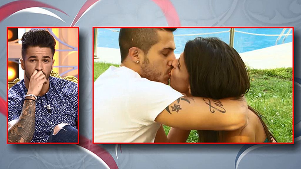 Besos, besos y más besos entre Sofía y Pollo