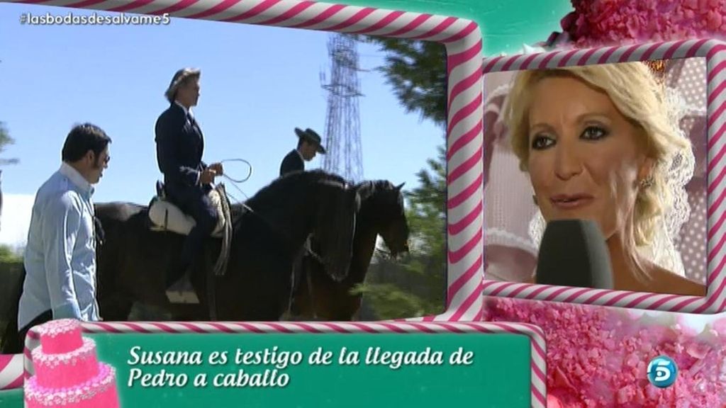 A lomos de un caballo sin despeinarse