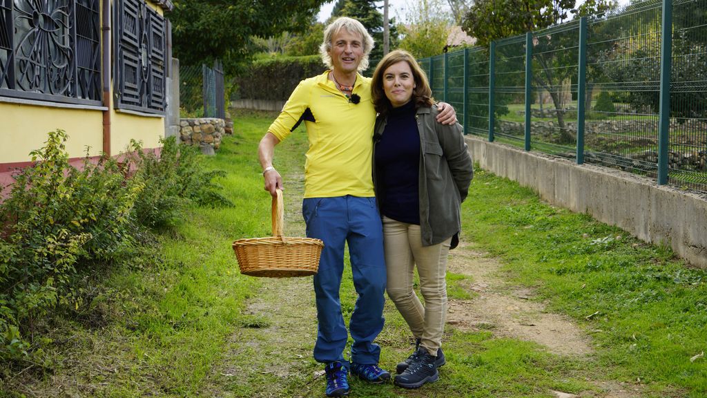 Soraya Sáenz y Jesús Calleja, su viaje desde La Moncloa hasta Santiago de Compostela