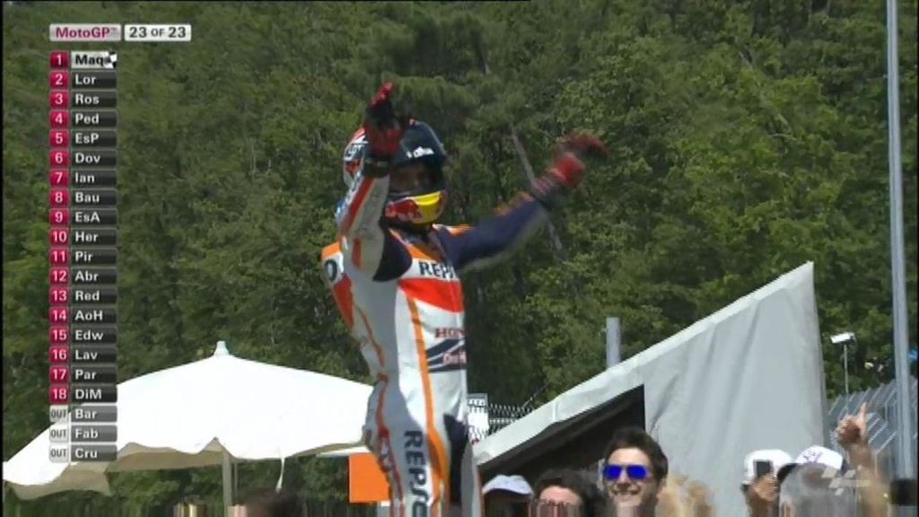 Márquez realiza otra exhibición en tierras de Rossi