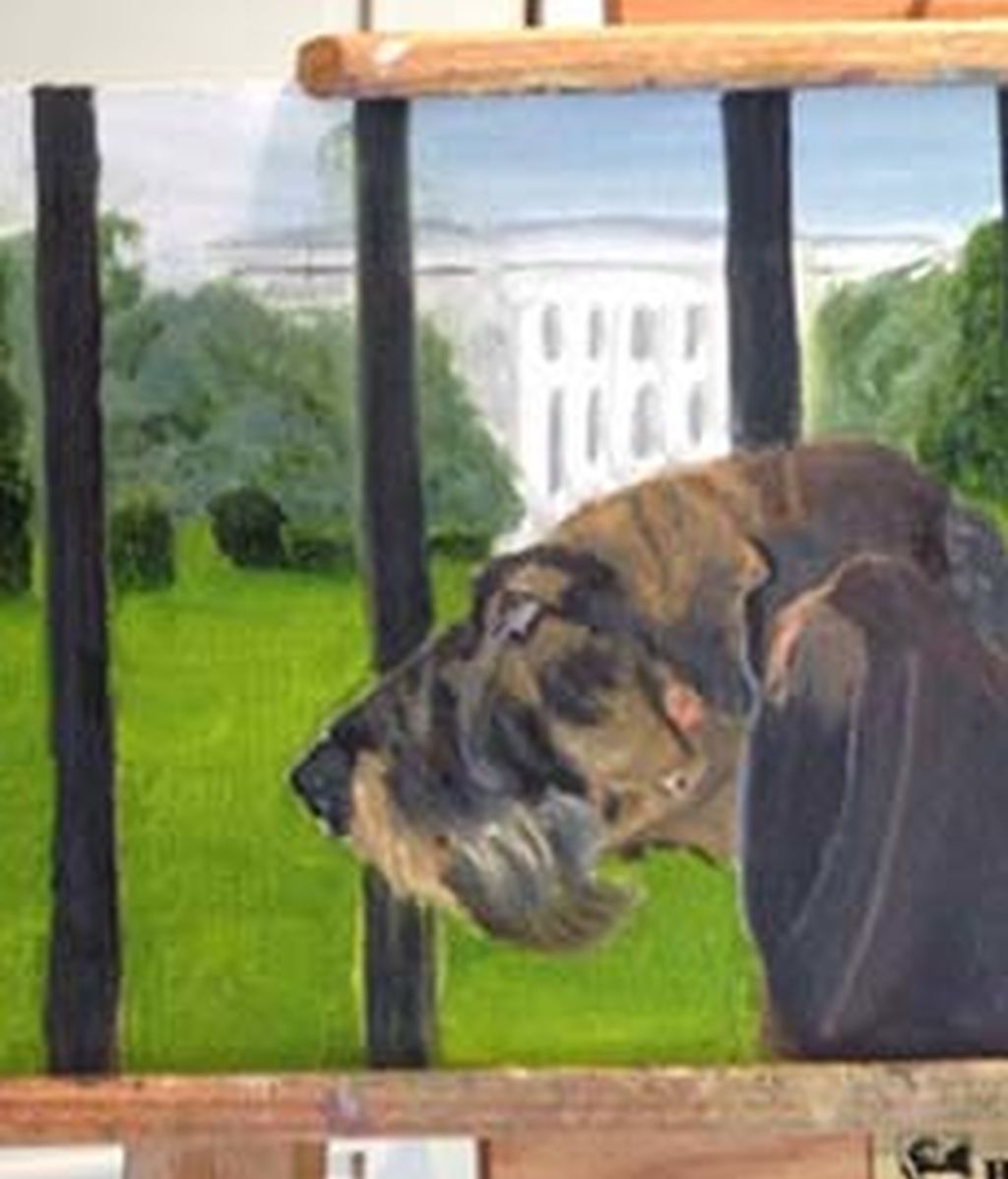 El lado más pictorico de Bush