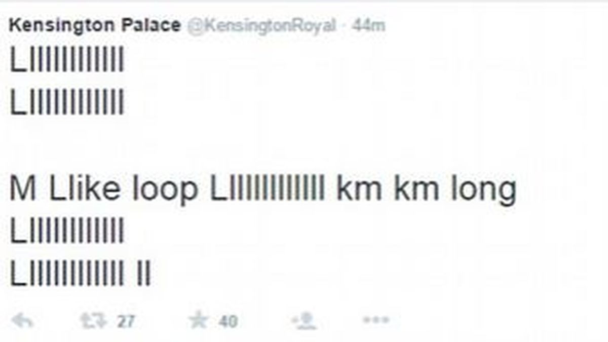 Un ‘pequeño’ hacker se cuela en la cuenta de Twitter del Palacio de Kensington