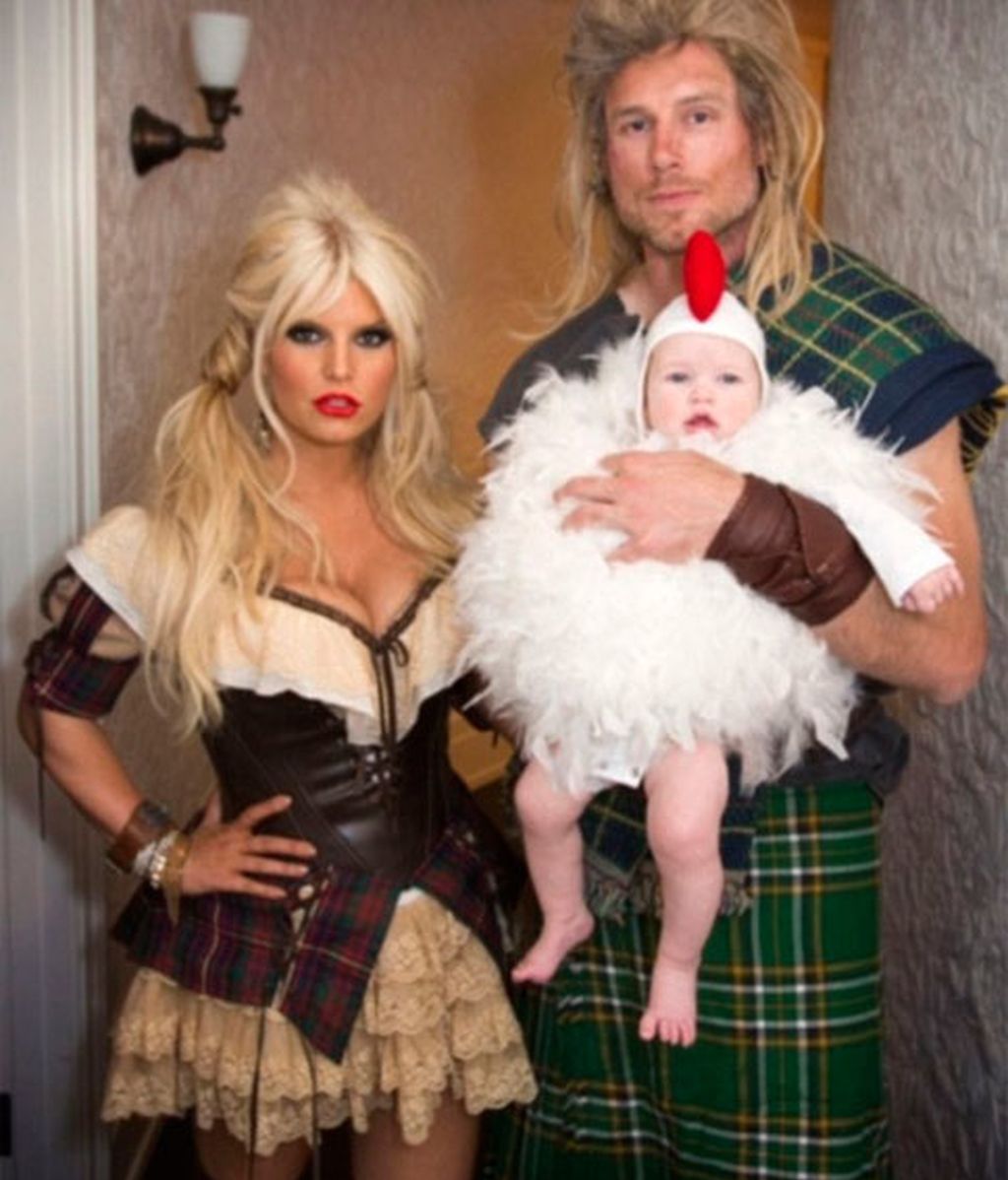Jessica Simpson y familia