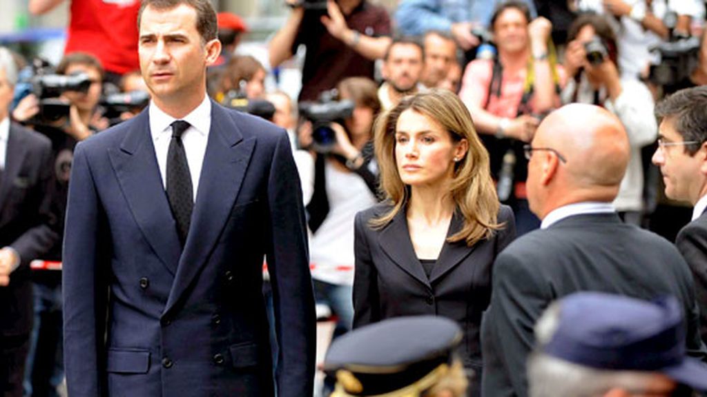 Funeral presidido por los Príncipes de Asturias