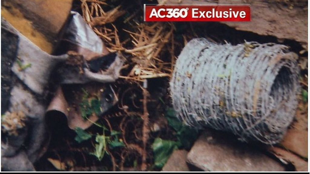 El patio de Ariel Castro en la casa de los horrores de Cleveland