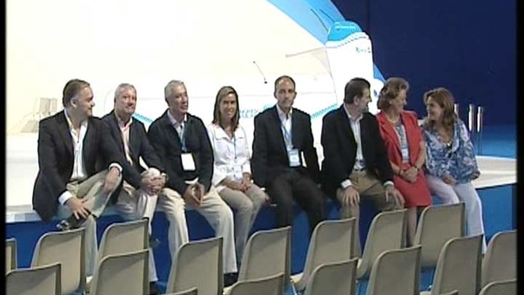 Llegada de Rajoy a Valencia