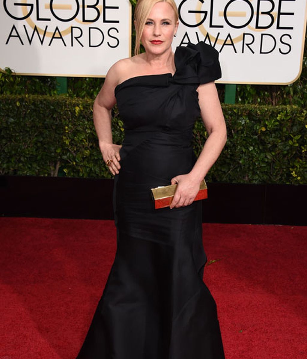 Las actrices arriesgan poco en la alfombra roja de los Globos de Oro