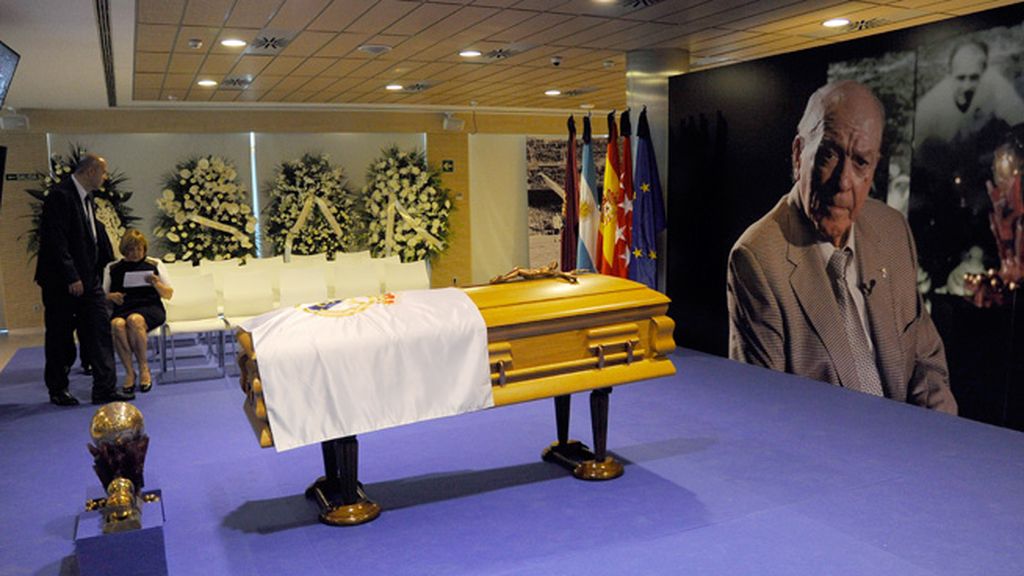 Capilla ardiente de Alfredo di Stéfano