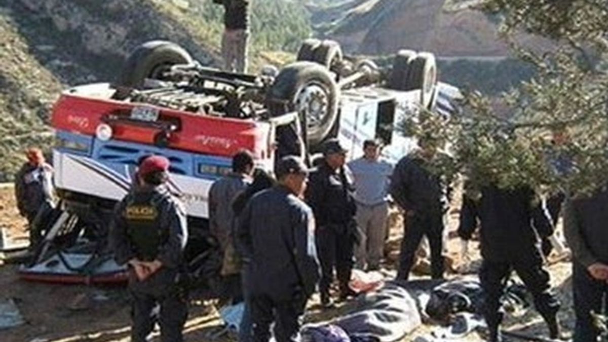 Accidente mortal en Perú