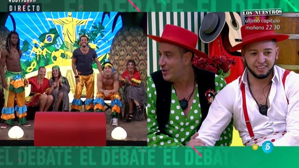 Los concursantes conectan con Víctor en su falsa casa de ‘Big Brother Brasil’