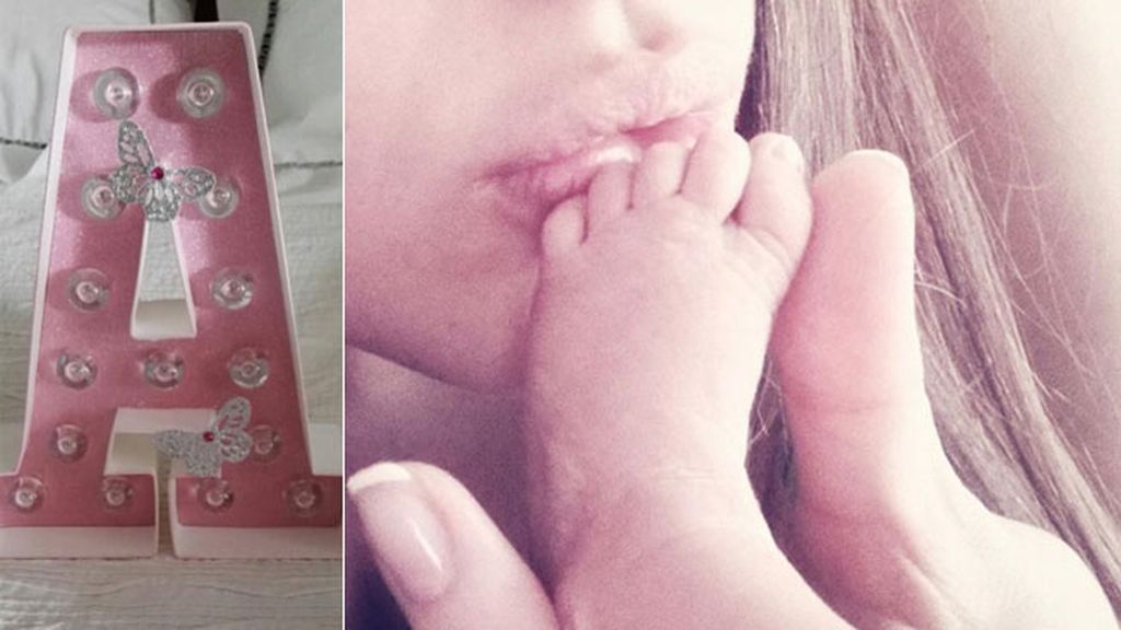 "En dos días que tiene de vida, le he dado 10000000 besos"
