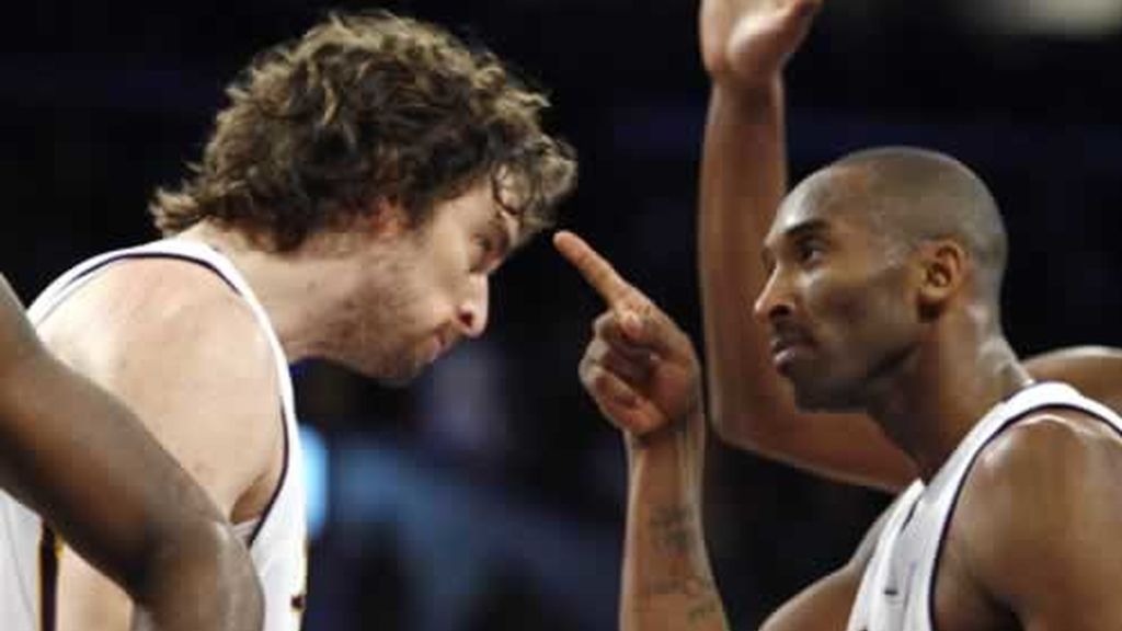 La espectacular conexión Kobe Bryant-Pau Gasol está funcionando en Los Angeles Lakers
