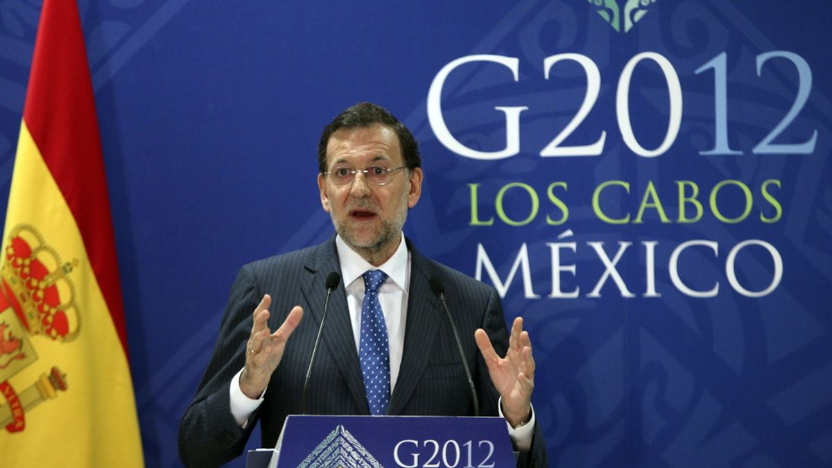 Mariano Rajoy en el G-20