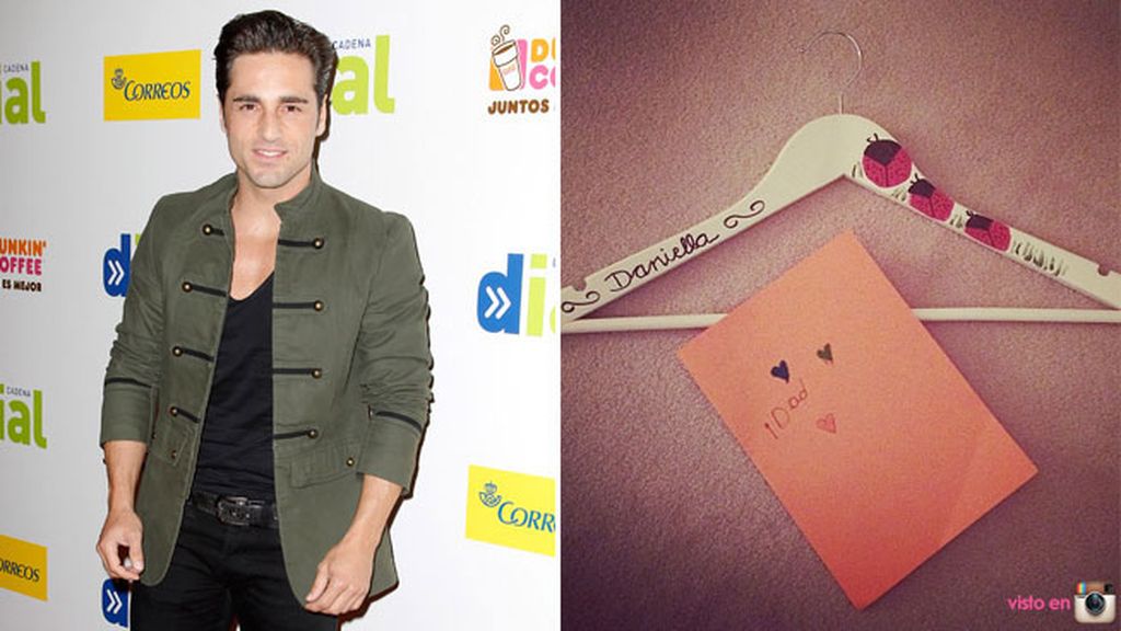 David Bustamante presume de regalo