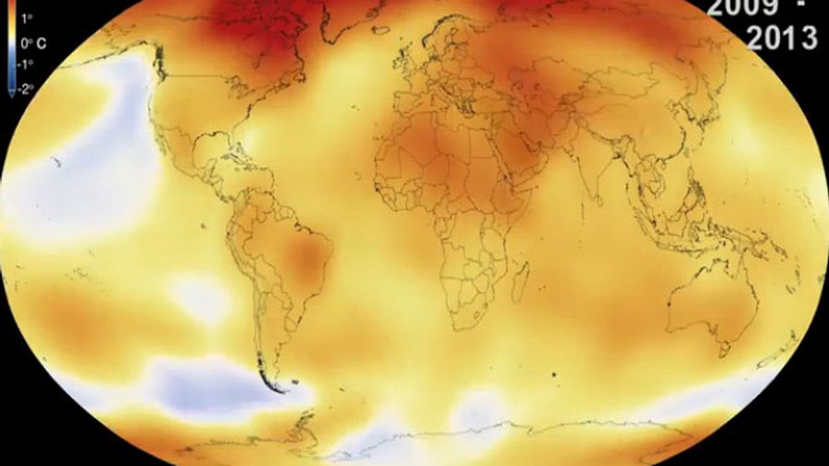 2014, el año más cálido desde 1880